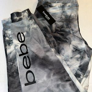 Bebe tie dye joggers